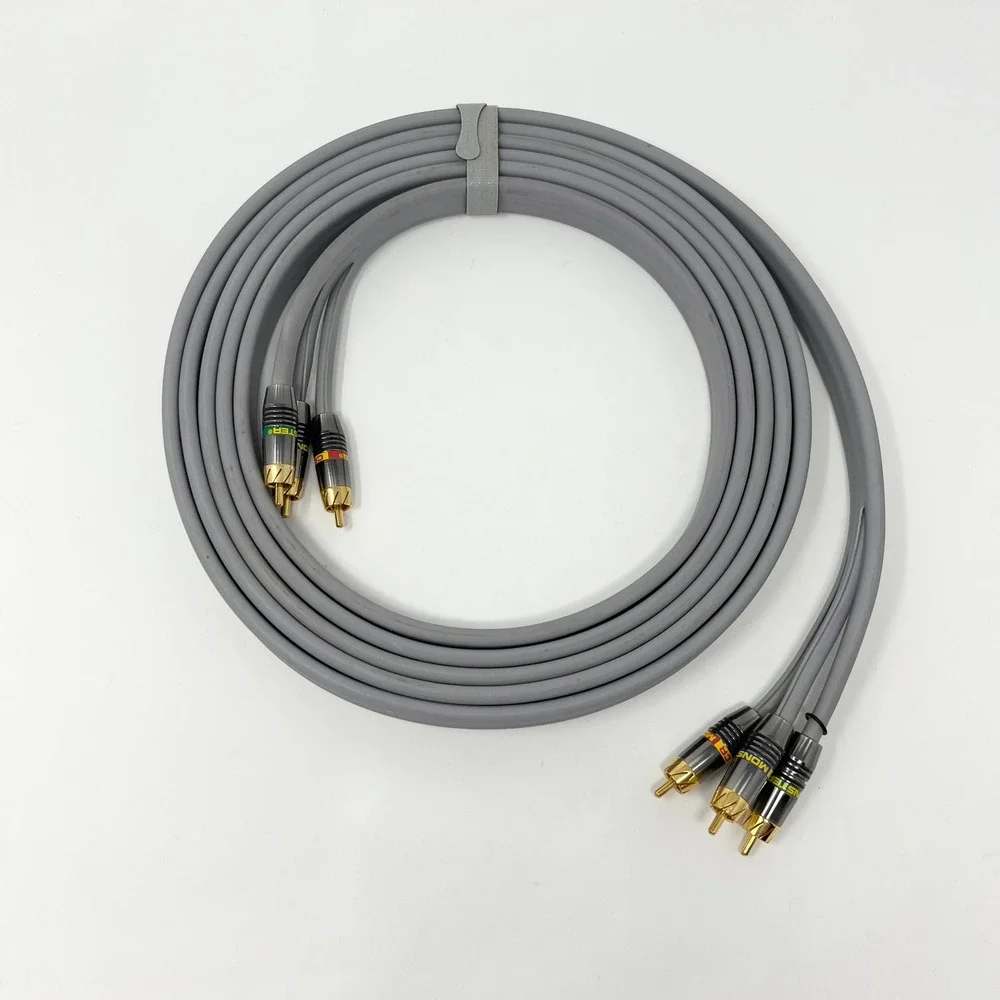 Monster M-Series M500cv Ultra-High Performance Component Video CableGray RC 10ft